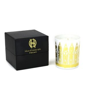 Rare House of Harlow Winter Kate Peacock White Gold Candle
